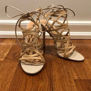 Topshop Nude Heels